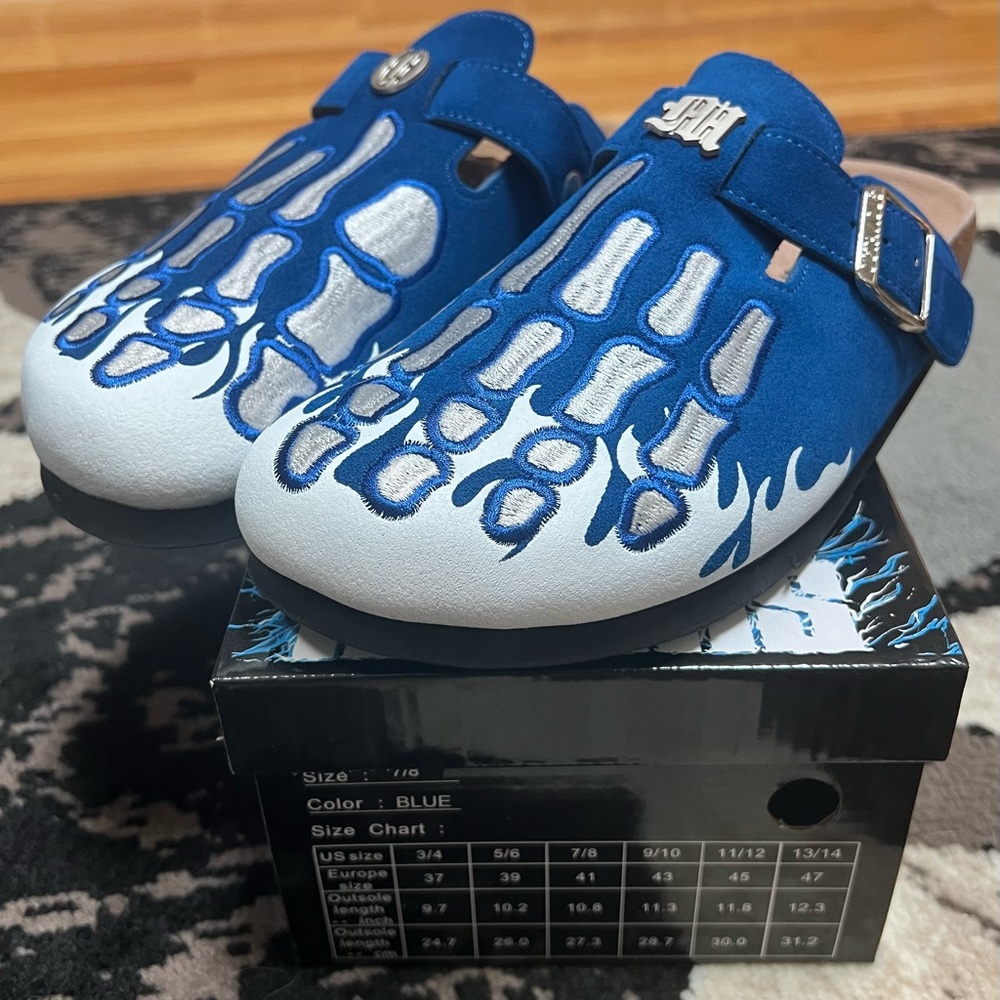 Octavius Marks: Sub Zero Bones Clogs 7/8